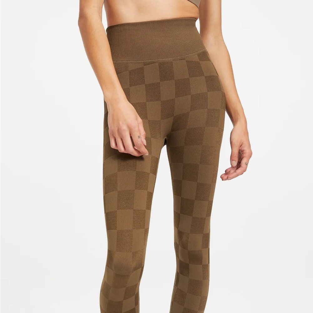 Good American Shine Jacquared Leggings